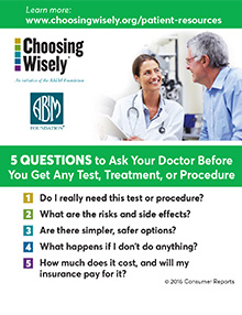 5 Questions to Ask Your Doctor Before You Get Any Test, Treatment or Procedure